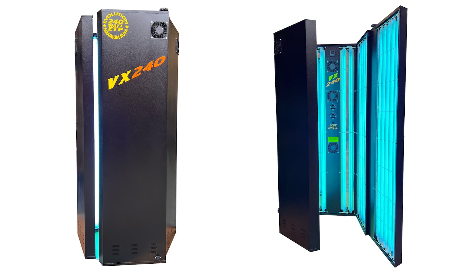 stand-up sunbed